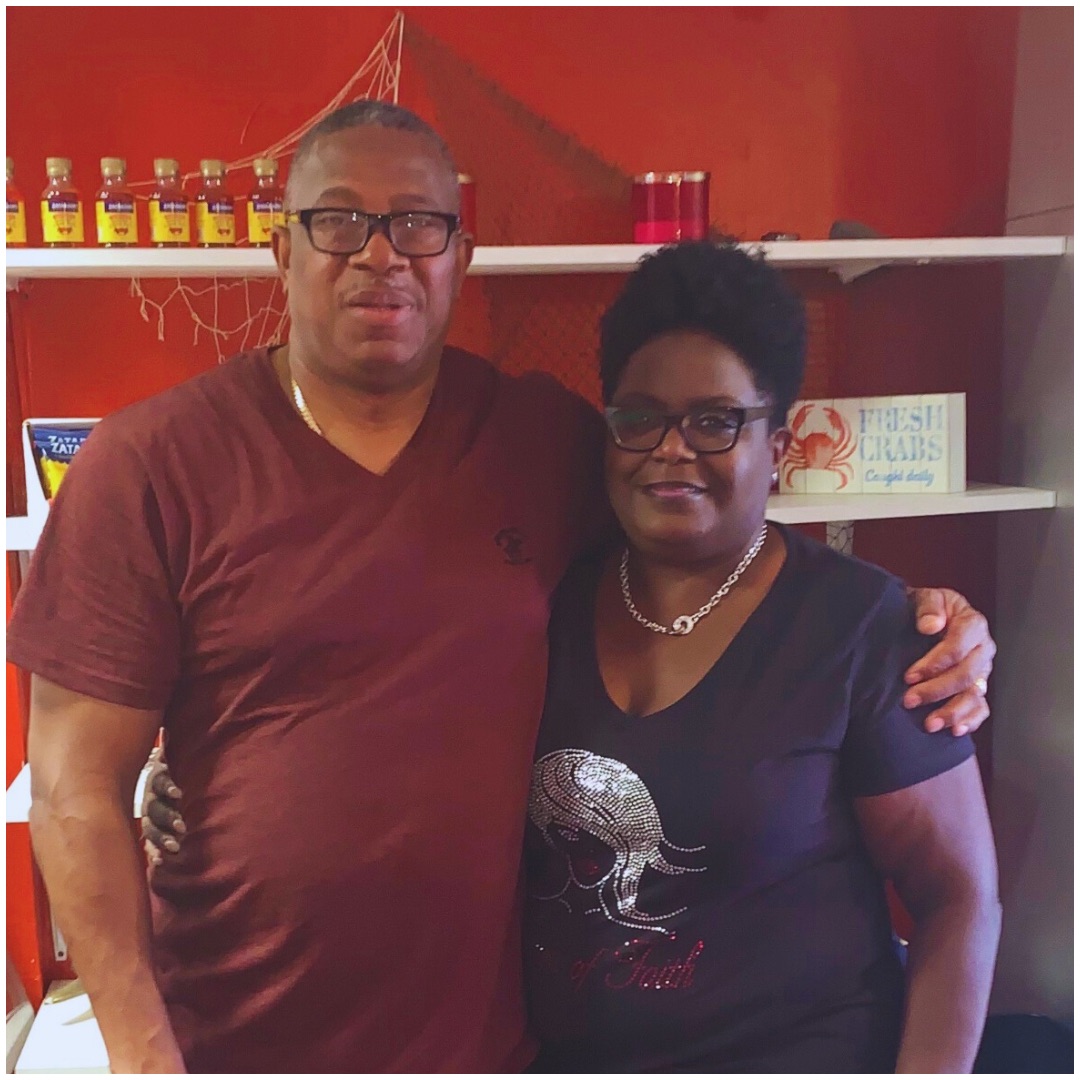 Will and Ginger Grant, owners of Grant’s Crabs & Seafood